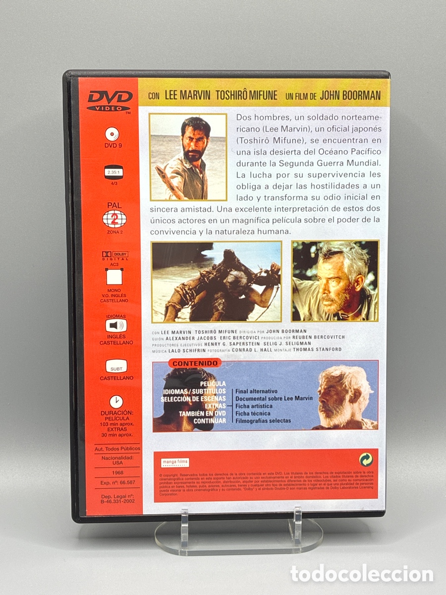 Cine: Infierno en el pac&iacute;fico DVD - Foto 2