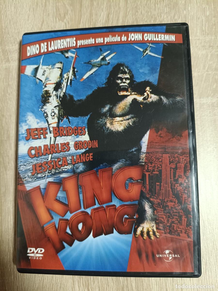 Cine: DVD - KING KONG - Jeff Bridges, Jessica Lange, John Guillermin - FANTASTICO, CIENCIA FICCION