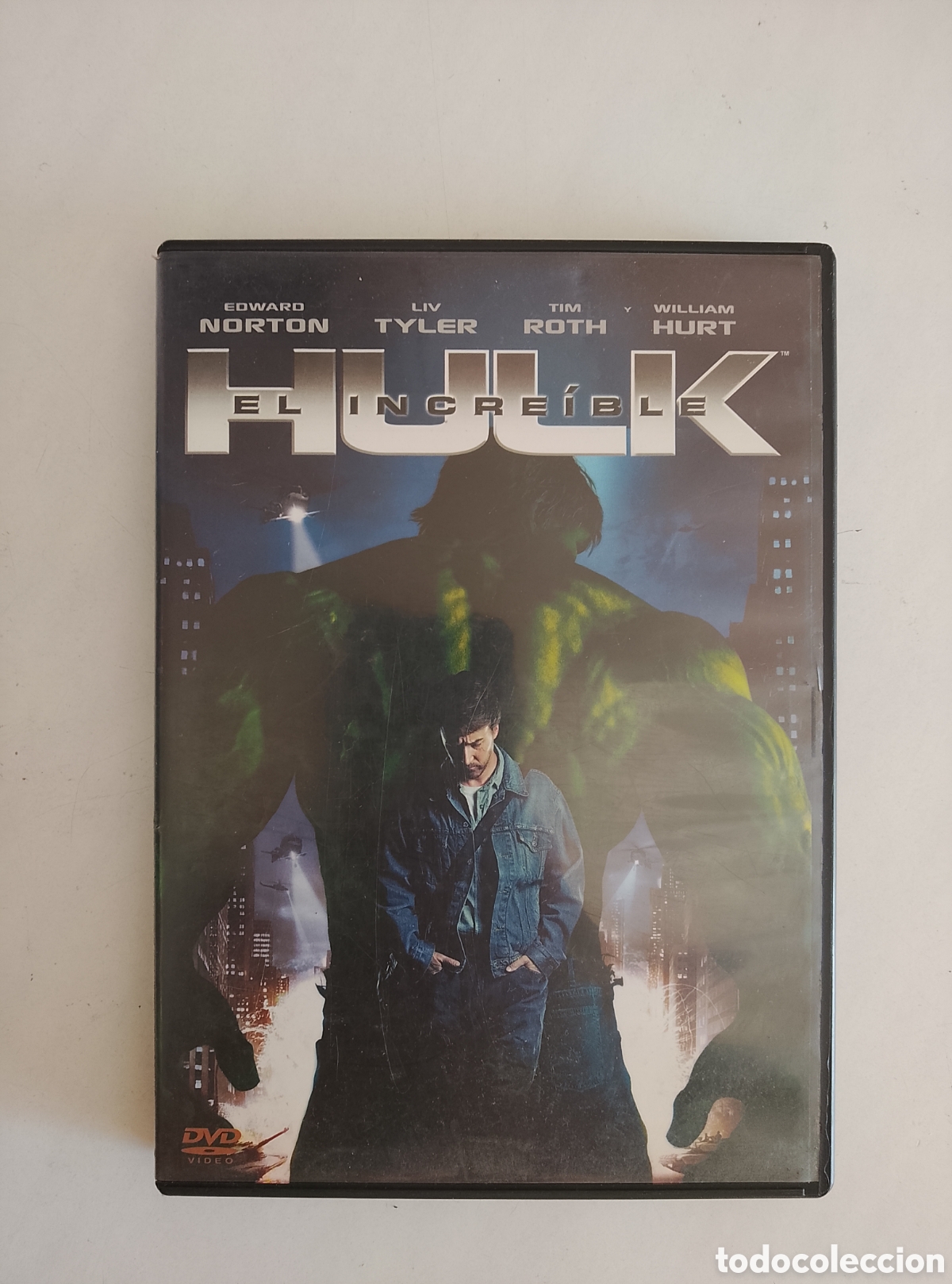 Cine: PELICULA DVD EL INCRE&Iacute;BLE HULK MARVEL - Foto 1