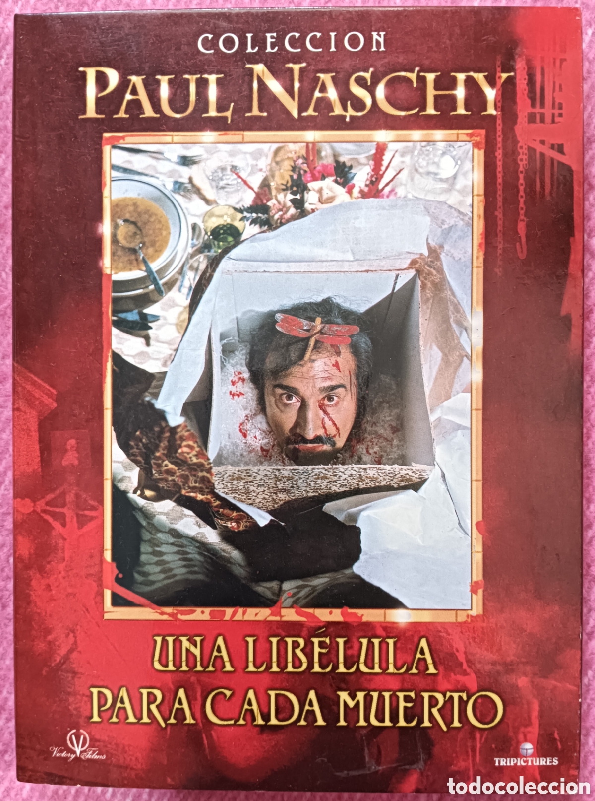 Cine: DVD UNA LIBELULA PARA CADA MUERTO - Coleccion Paul Naschy (NM/NM)