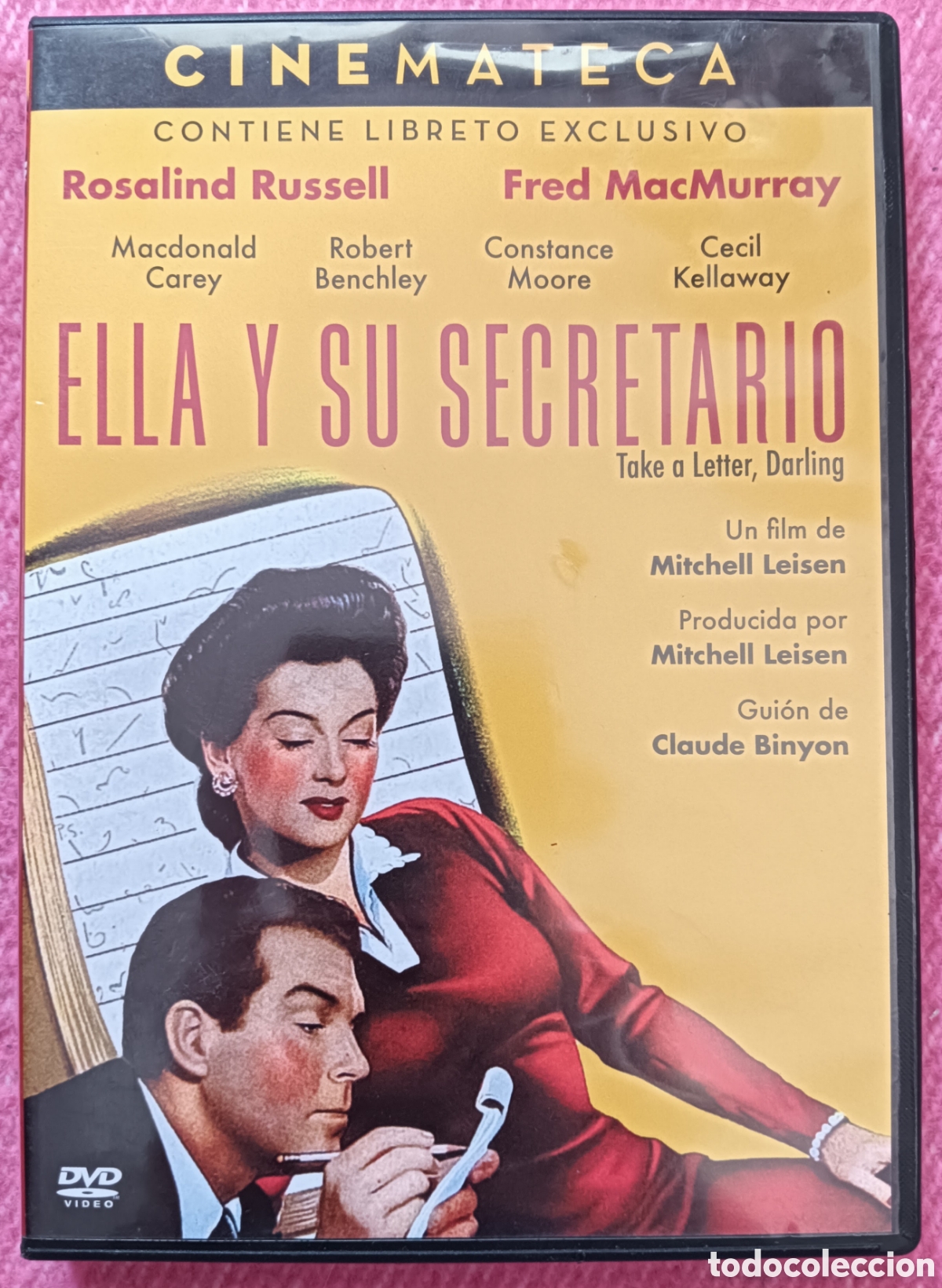 Cine: DVD ELLA Y SU SECRETARIO - Rosalind Russell / Fred MacMurray - CINEMATECA (NM/NM)
