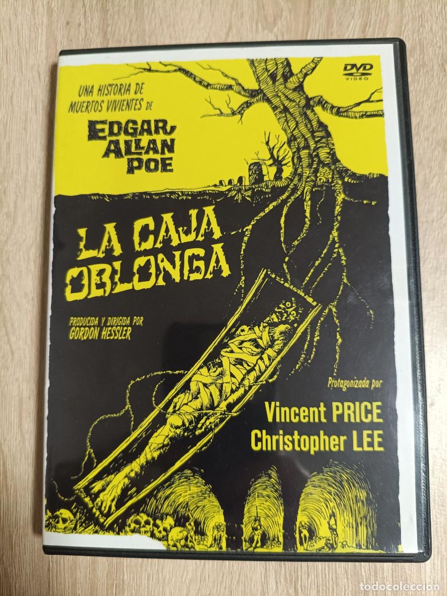 Cine: DVD - LA CAJA OBLONGA - Vincent Price, Christopher Lee, Gordon Hessler - TERROR