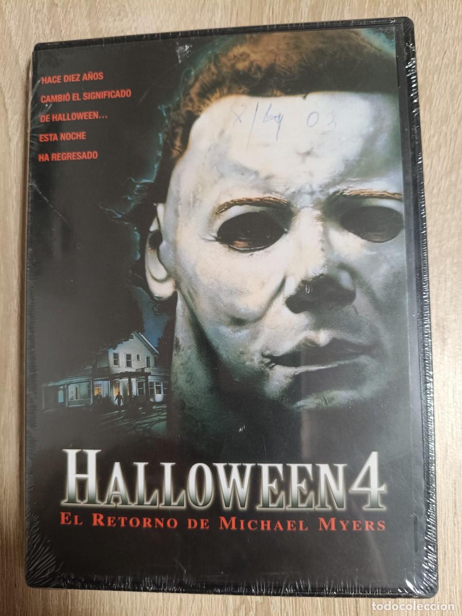 Cine: DVD - HALLOWEEN 4 - Danielle Harris, Ellie Cornell, Dwight H. Little - TERROR, SLASHER - PRECINTADA