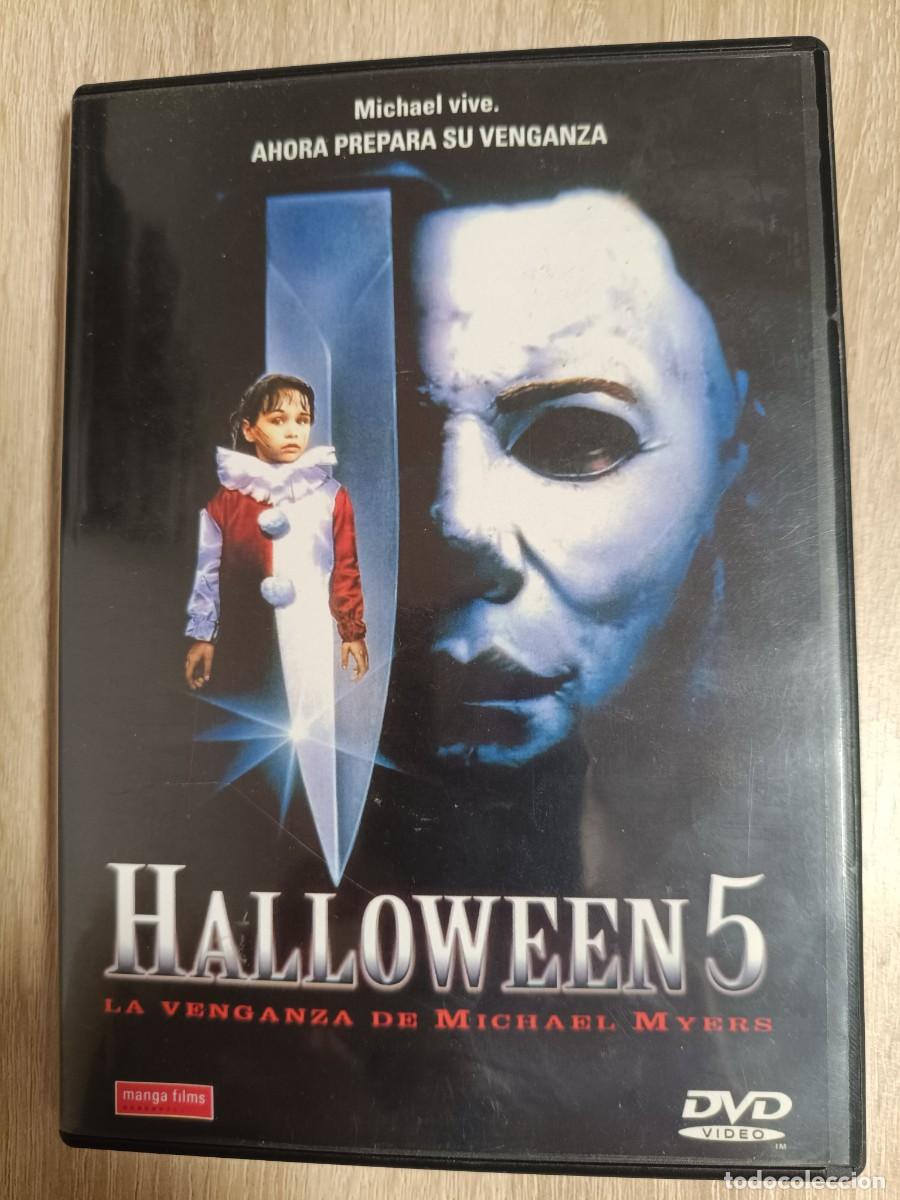 Cine: DVD - HALLOWEEN 5 - Donald Pleasence, Ellie Cornell - TERROR, SLASHER, DE CULTO