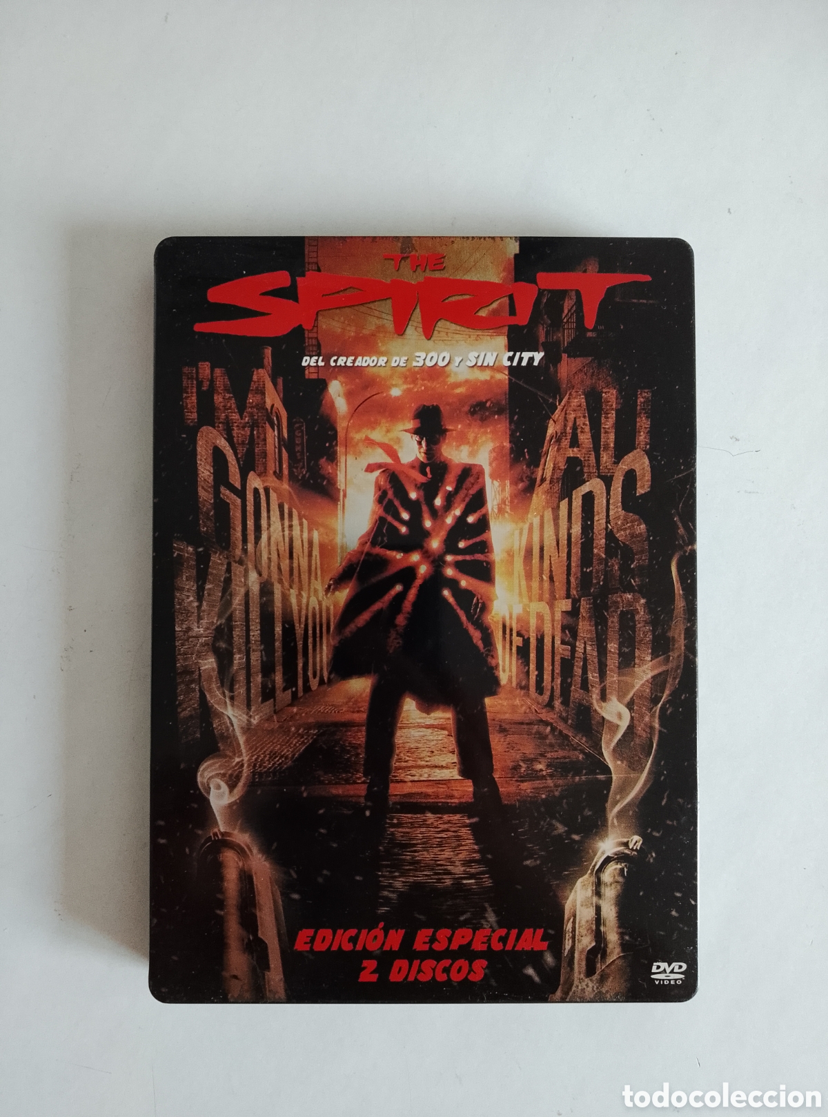 Cine: PELICULA DVD THE SPIRIT (EDICI&Oacute;N ESPECIAL 2 DISCOS) STEELBOOK
