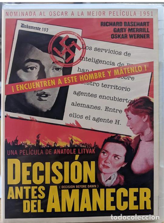 Cine: Decisi&oacute;n Antes Del Amanecer DVD Como nuevo