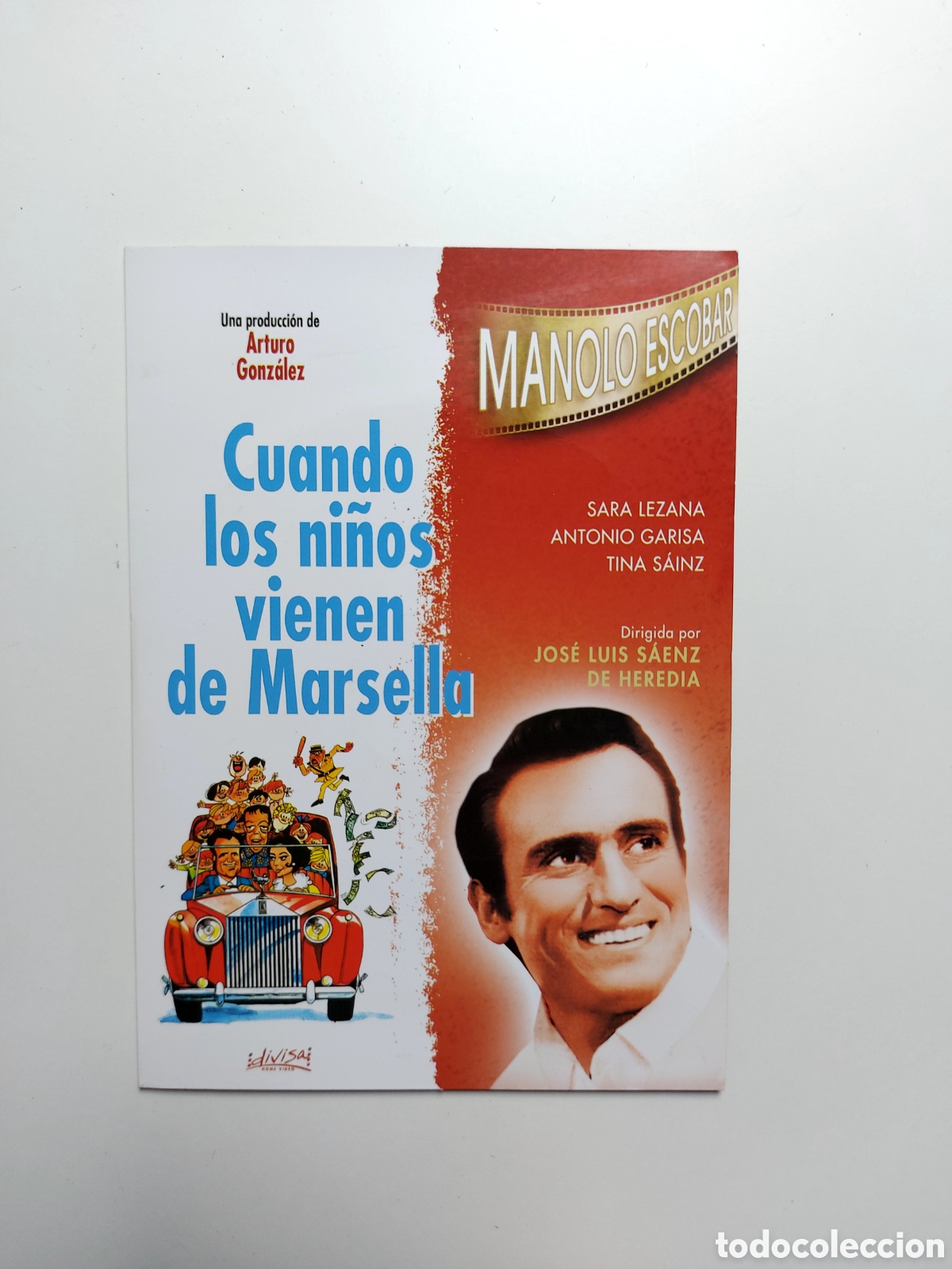 Cine: DVD Cuando los ni&ntilde;os vienen de Marsella