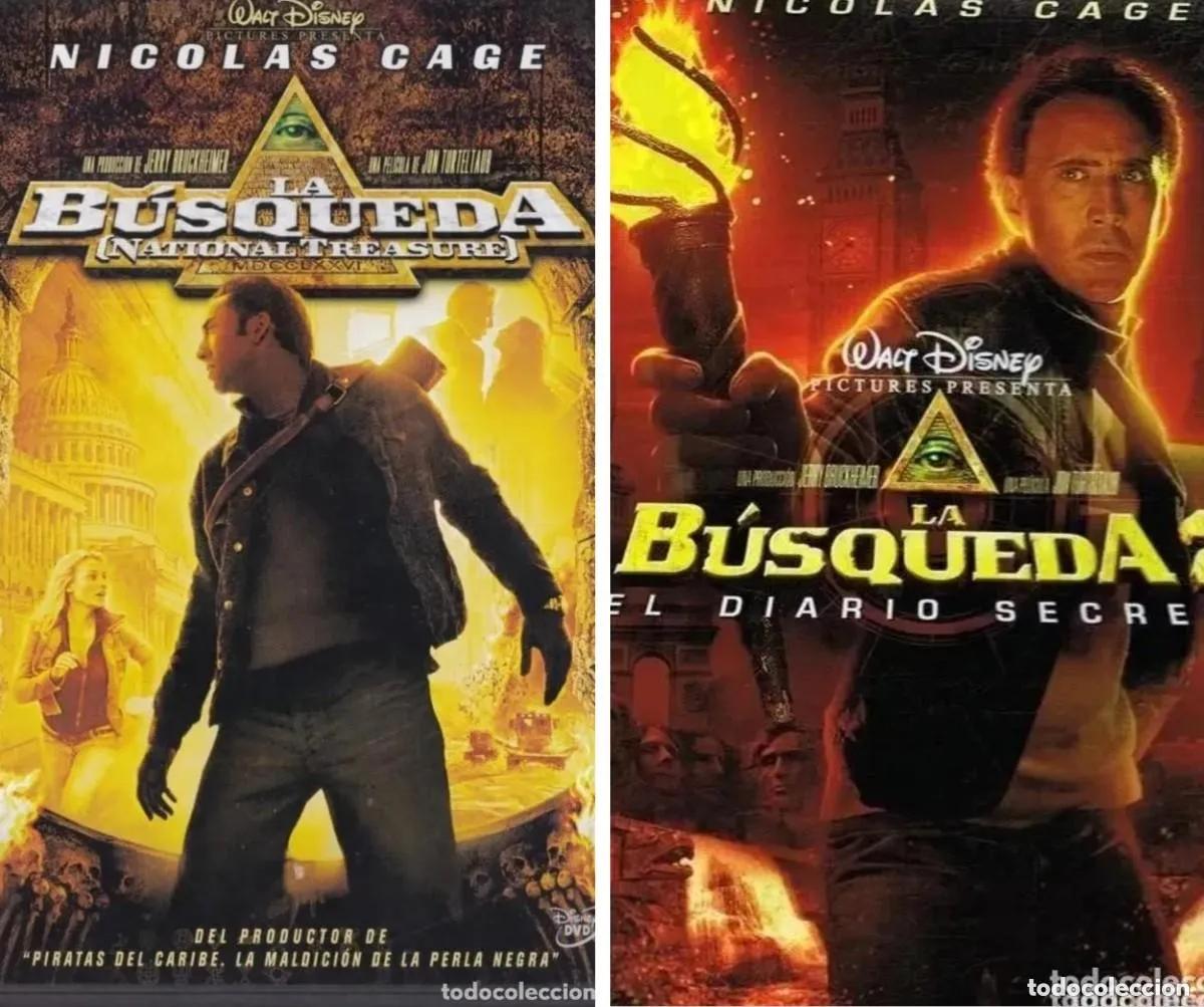 Cine: 2 dvds Pack La Busqueda (descatalogado con Nicolas Cage,Diane Kruger)