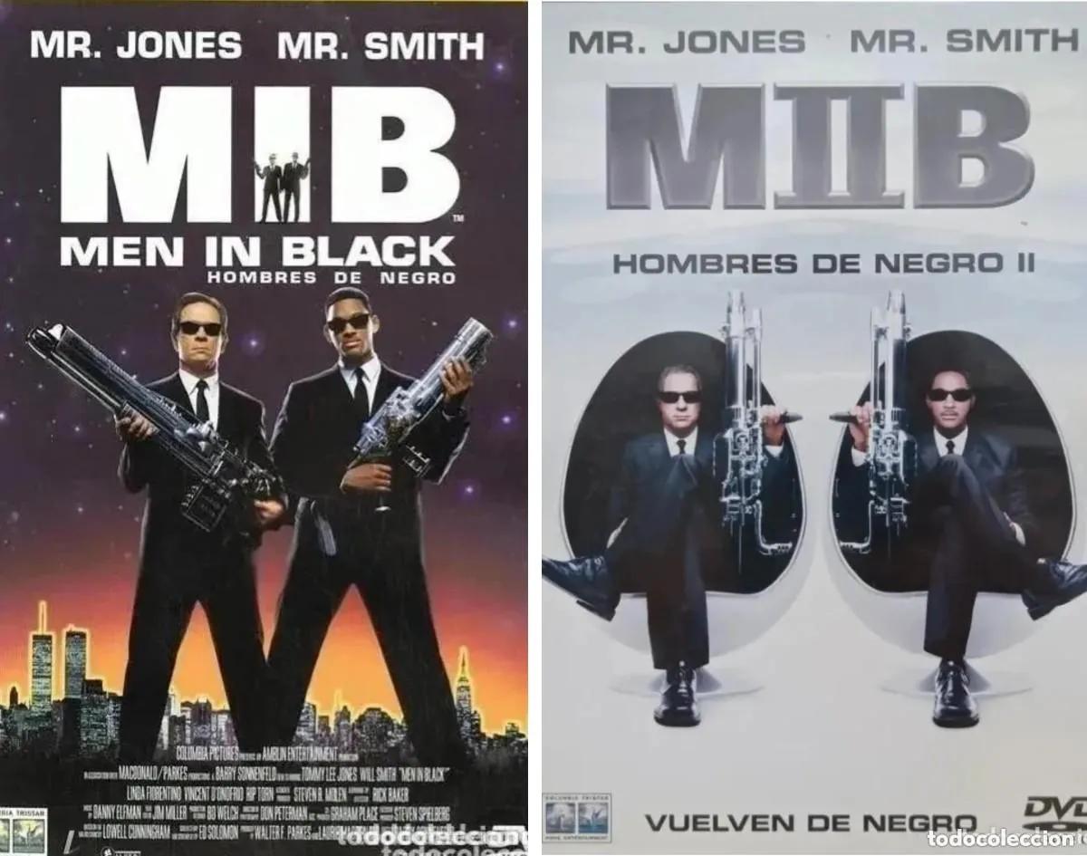 Cine: 2 dvds pack Hombres de Negro (descatalogado con Tommy Lee Jones, Will Smith)