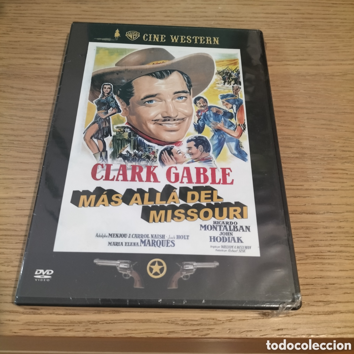 Cine: MAS ALL&Aacute; DEL MISSOURI - WILLIAM A. WELLMAN, CLARK GABLE - WESTERN