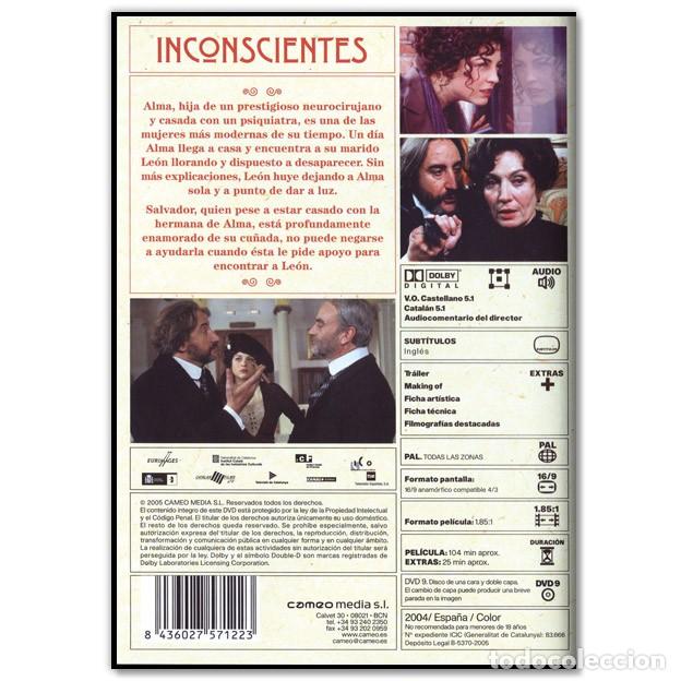 Cine: INCONSCIENTES DVD (Comedia, Leonor Watling) - Foto 2
