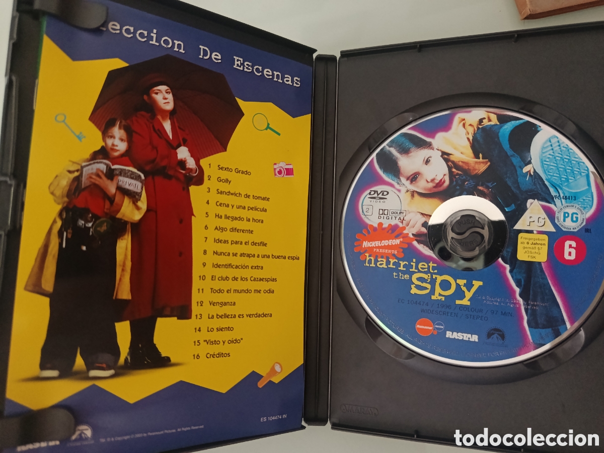 Cine: HARRIET LA ESPIA DVD EDICI&Oacute;N ESPA&Ntilde;OLA - Foto 2