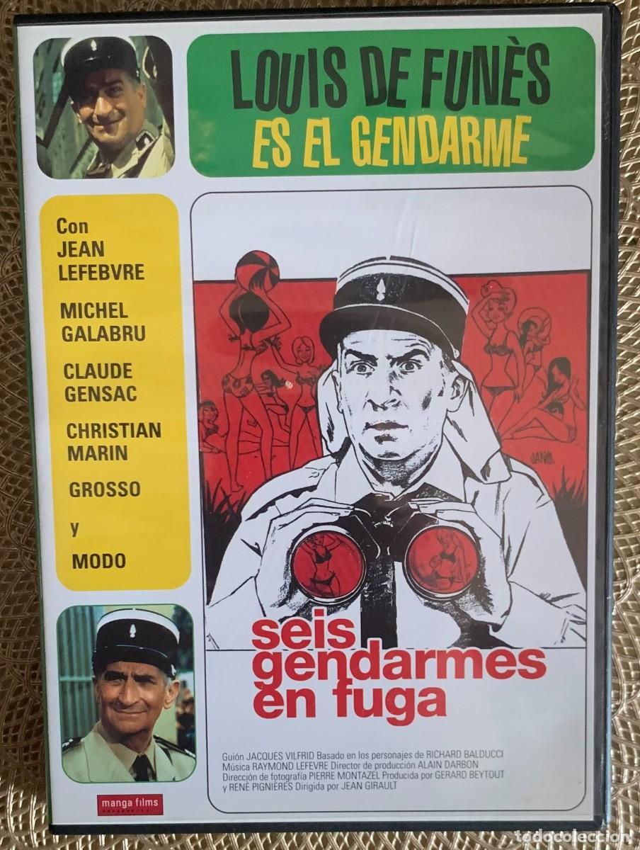 Cine: Seis gendarmes en fuga ( Jean Girault,1970 )