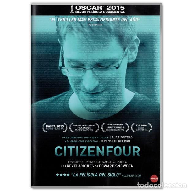 Cine: CITIZENFOUR DVD (Documental, Premio Oscar)
