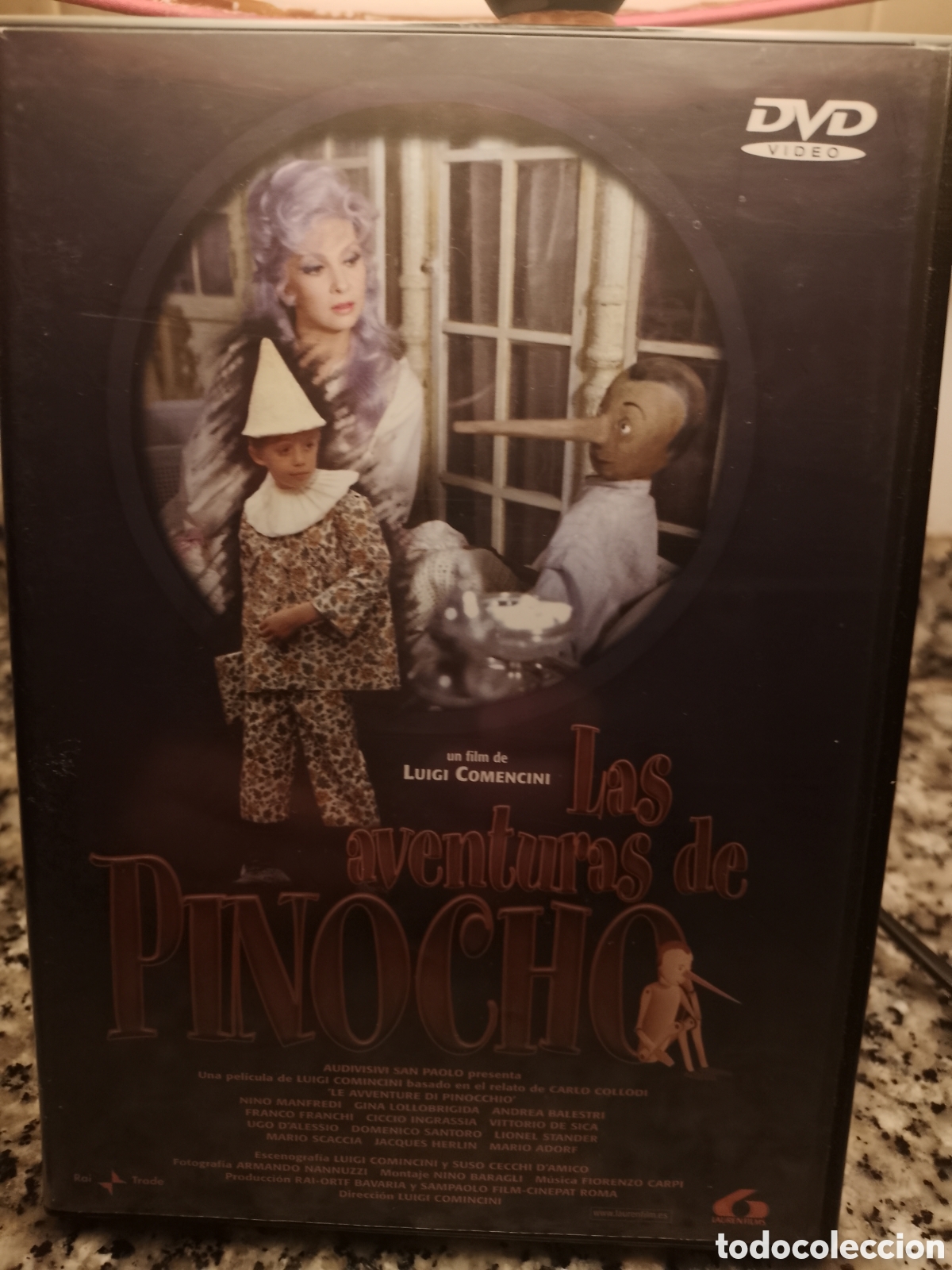 Cine: LAS AVENTURAS DE PINOCHO - DVD