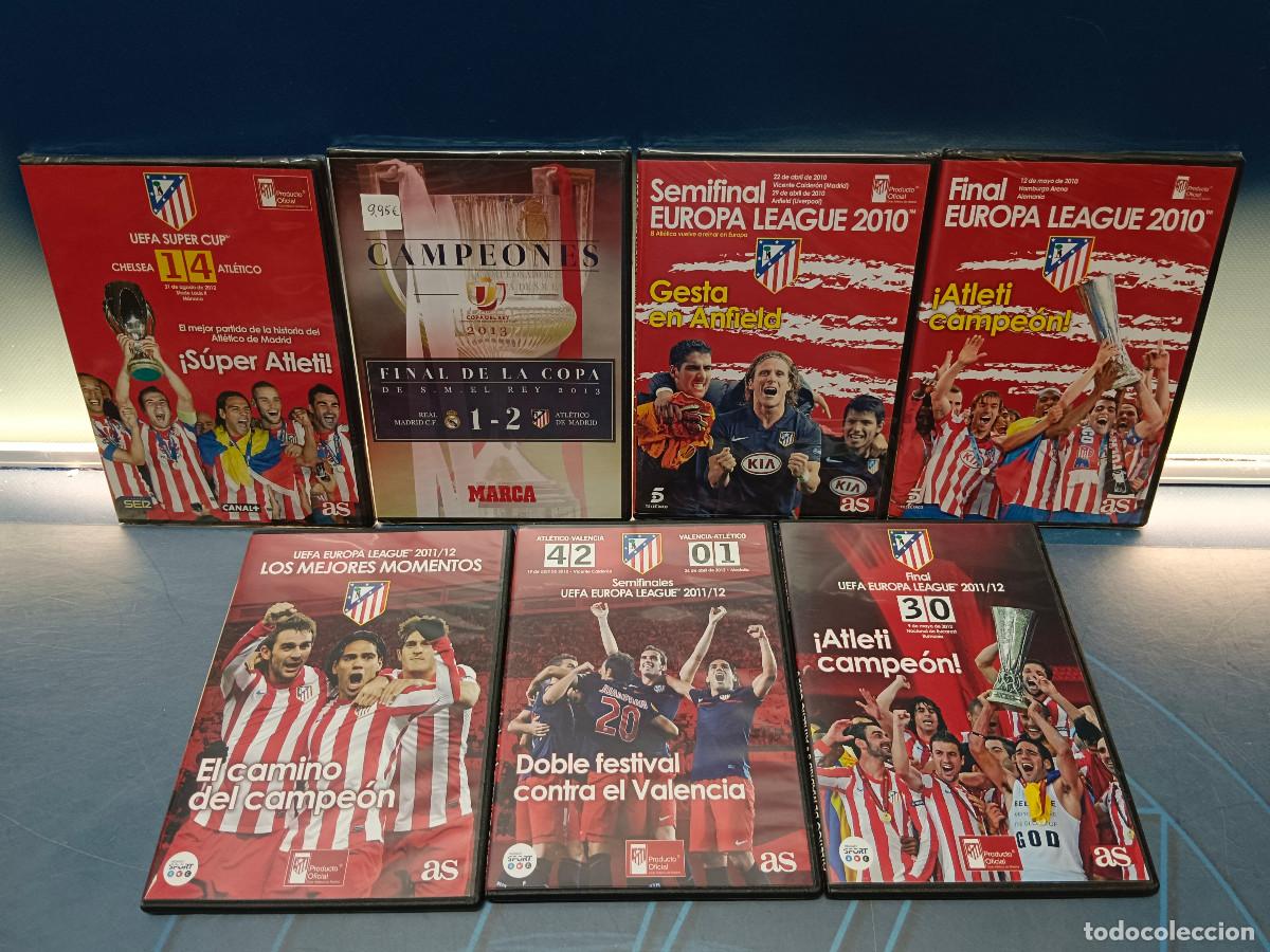Cine: 7 dvds, especial ATL&Eacute;TICO DE MADRID, futbol, gestas, campeones