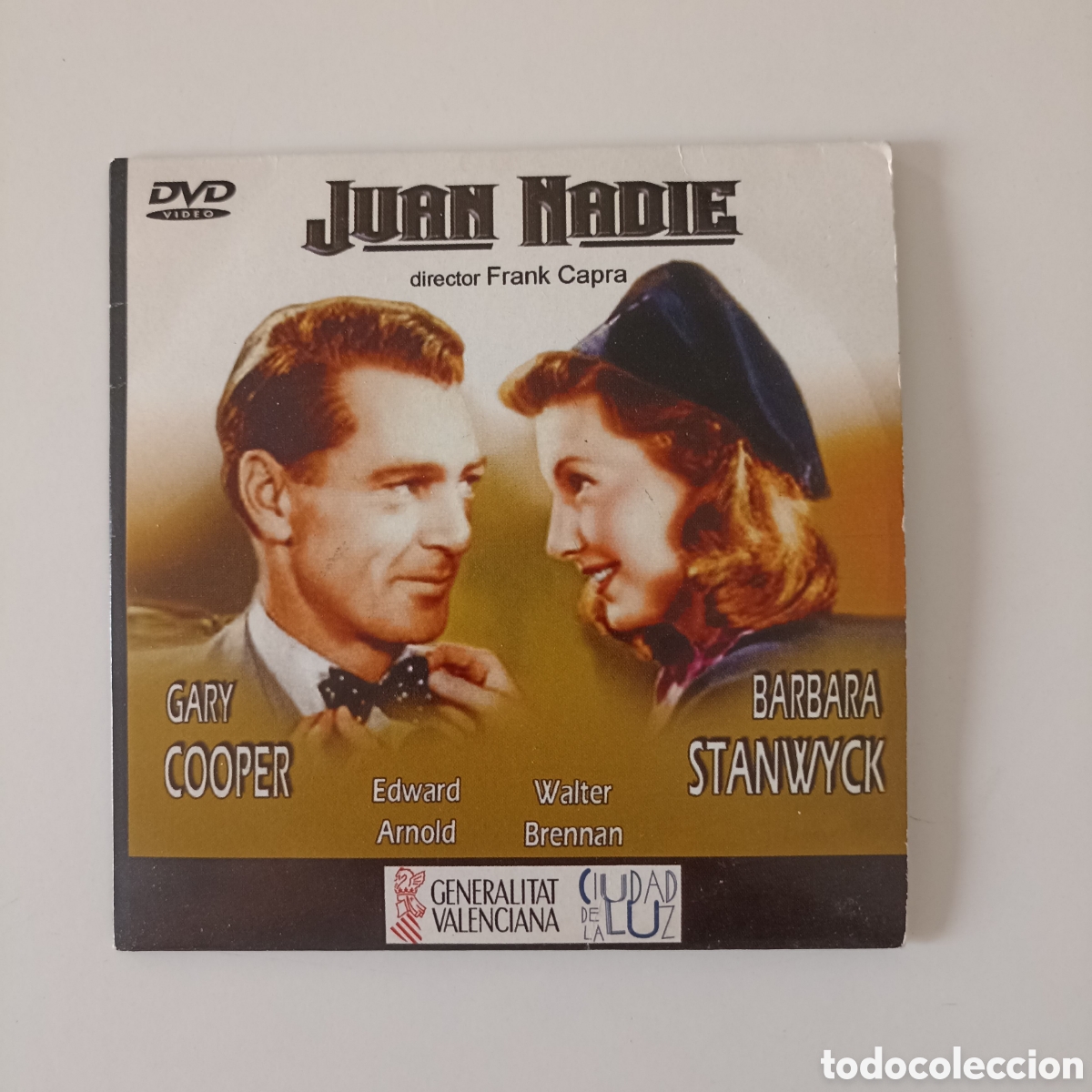 Cine: DVD Juan Nadie (Frank Capra, 1941) Cine cl&aacute;sico, James Stewart, Barbara Stanwyck, Periodismo