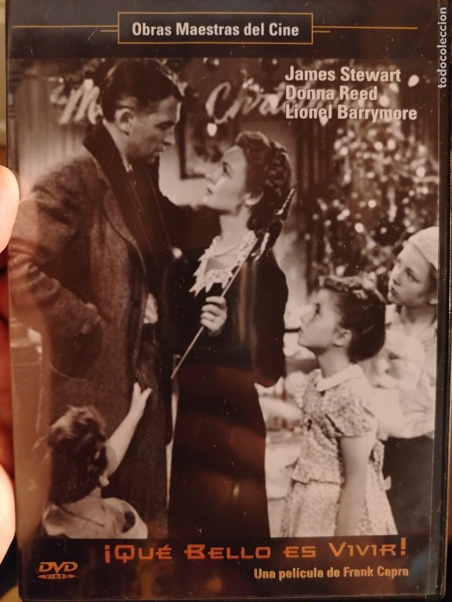 Cine: &iexcl;QU&Eacute; BELLO ES VIVIR! - Dir. Frank Capra (James Stewart...) DVD