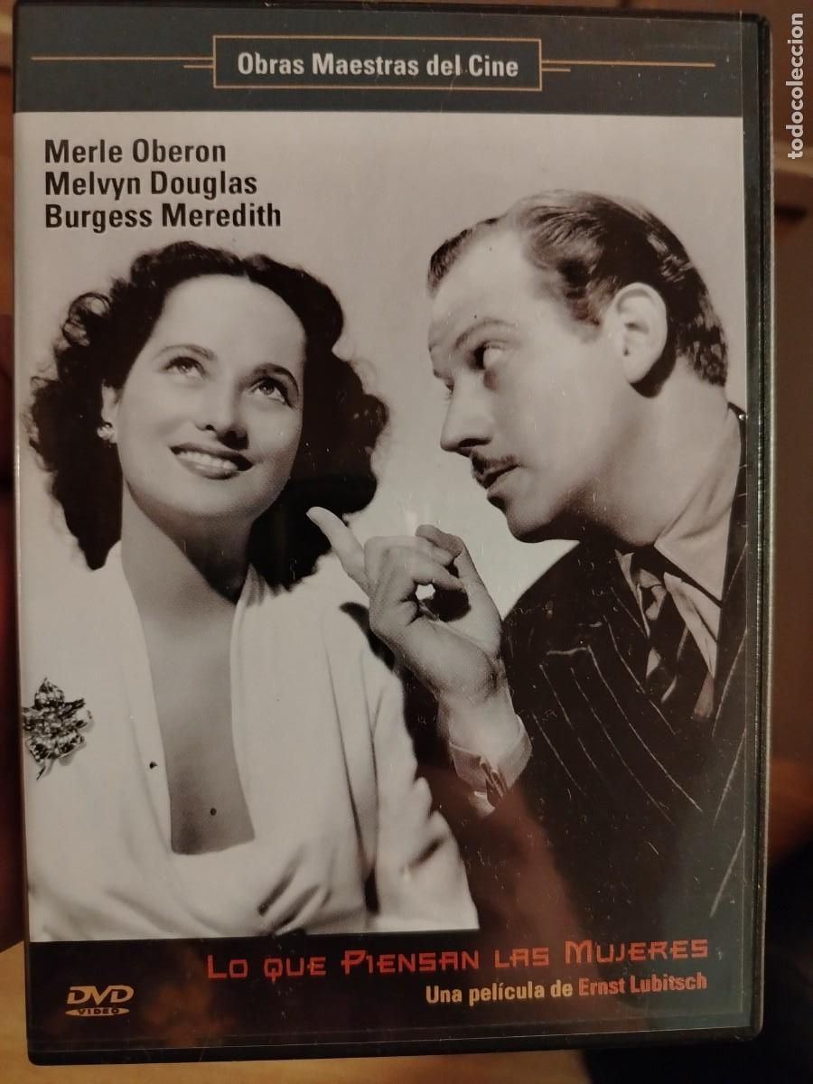 Cine: LO QUE PIENSAN LAS MUJERES - Dir. Ernst Lubitsch (Merle Oberon...) - DVD