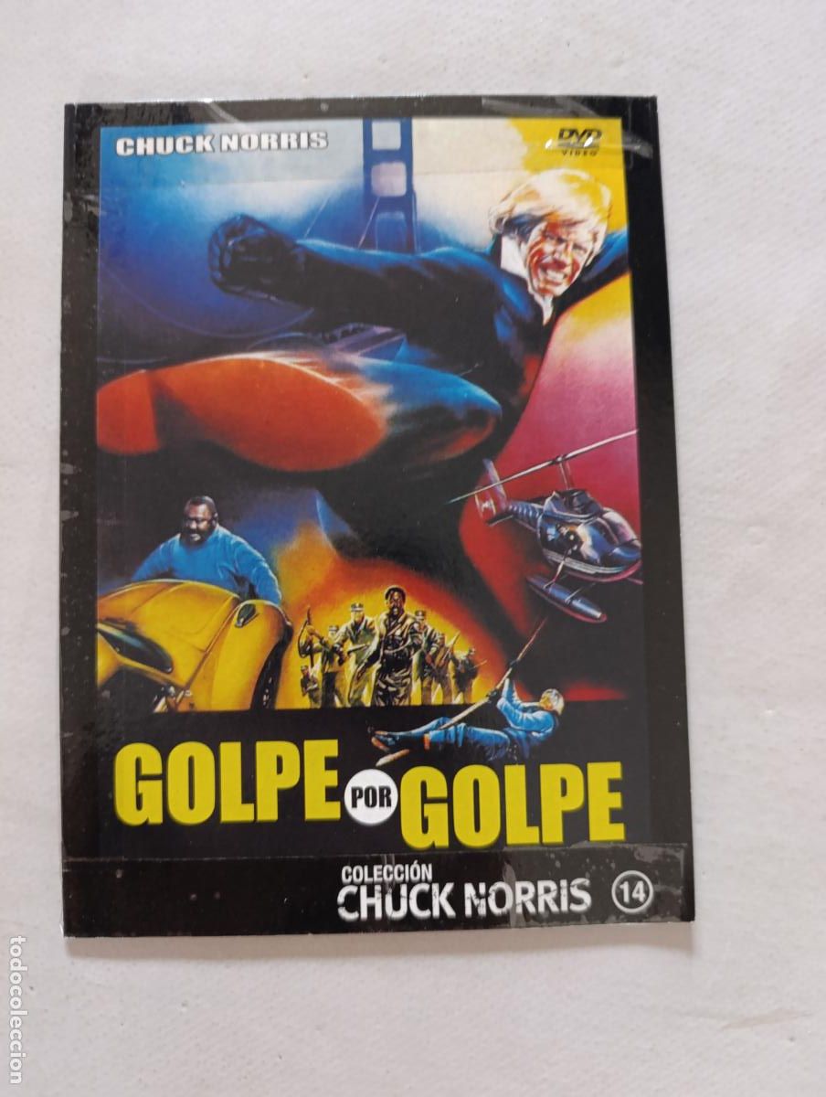 Cine: DVD GOLPE POR GOLPE - CHUCK NORRIS - FUNDA FINA CARTON (HR)
