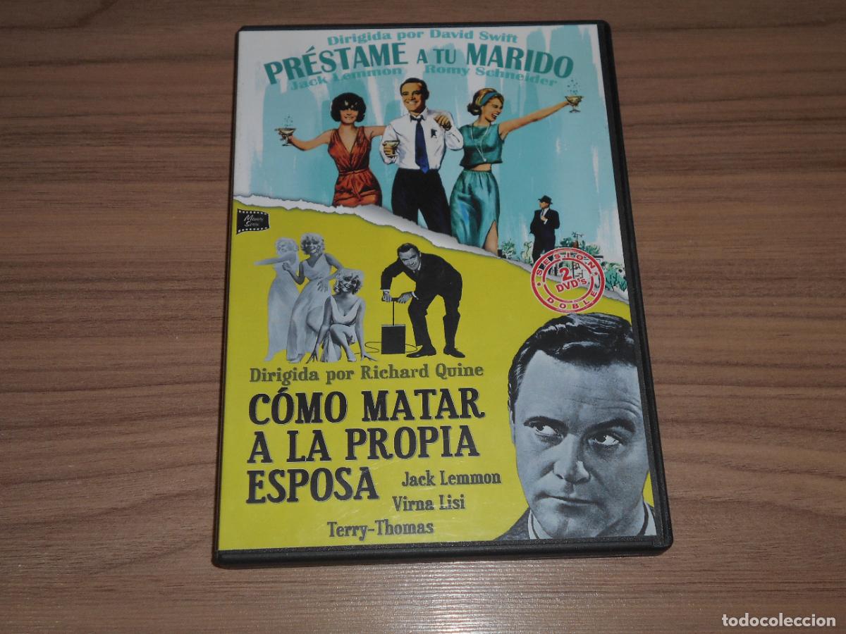 Cine: COMO MATAR a La PROPIA ESPOSA MUJER + PRESTASME A TU MARIDODVD Jack Lemmon ROMY SCHNEIDER