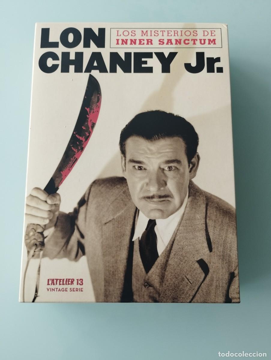 Cine: DVD Los misterios de Inner Sanctum de Lon Chaney Jr L'Atelier LAVS 04 2 DVD y libreto