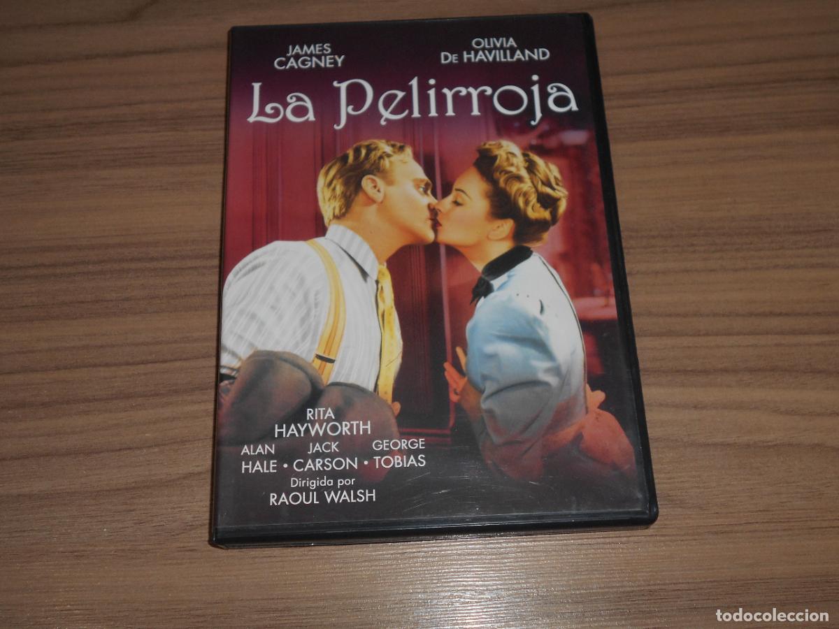 Cine: LA PELIRROJA DVD de RAOUL WALSH James Cagney OLIVIA DE HAVILLAND Rita Hayworth COMO NUEVA