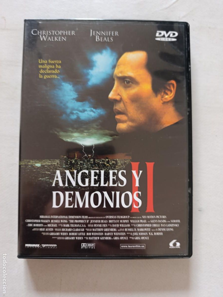 Cine: DVD ANGELES Y DEMONIOS II (2) - CHRISTOPHER WALKEN (HU)
