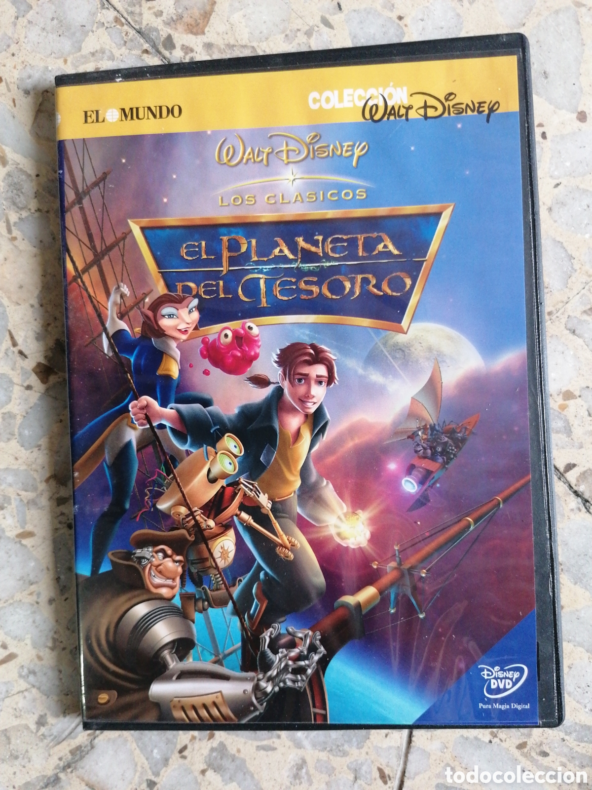 Cinema: DVD EL PLANETA DEL TESORO COLECCION WALT DISNEY DEL MUNDO Ex