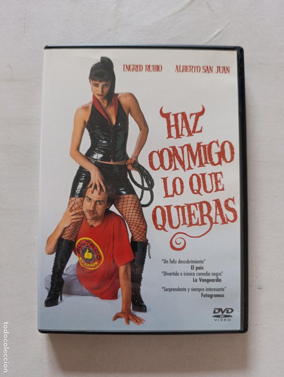 Cine: DVD HAZ CONMIGO LO QUE QUIERAS - INGRID RUBIO, ALBERTO SAN JUAN (HV)
