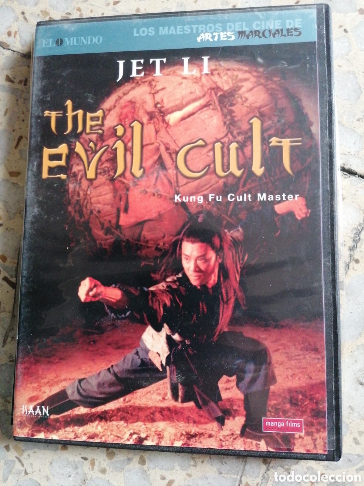Cinema: DVD THE EVIL CULT JET LI ARTES MARCIALES DEL MUNDO COMO NUEVO CAJA FINA SLIM