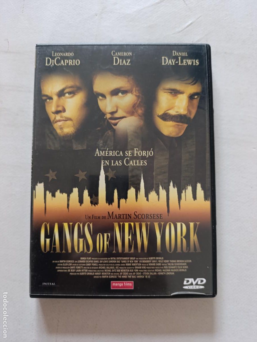 Cine: DVD GANGS OF NEW YORK - EDICION 2 DISCOS - MARTIN SCORSESE - LEONARDO DICAPRIO (HV)