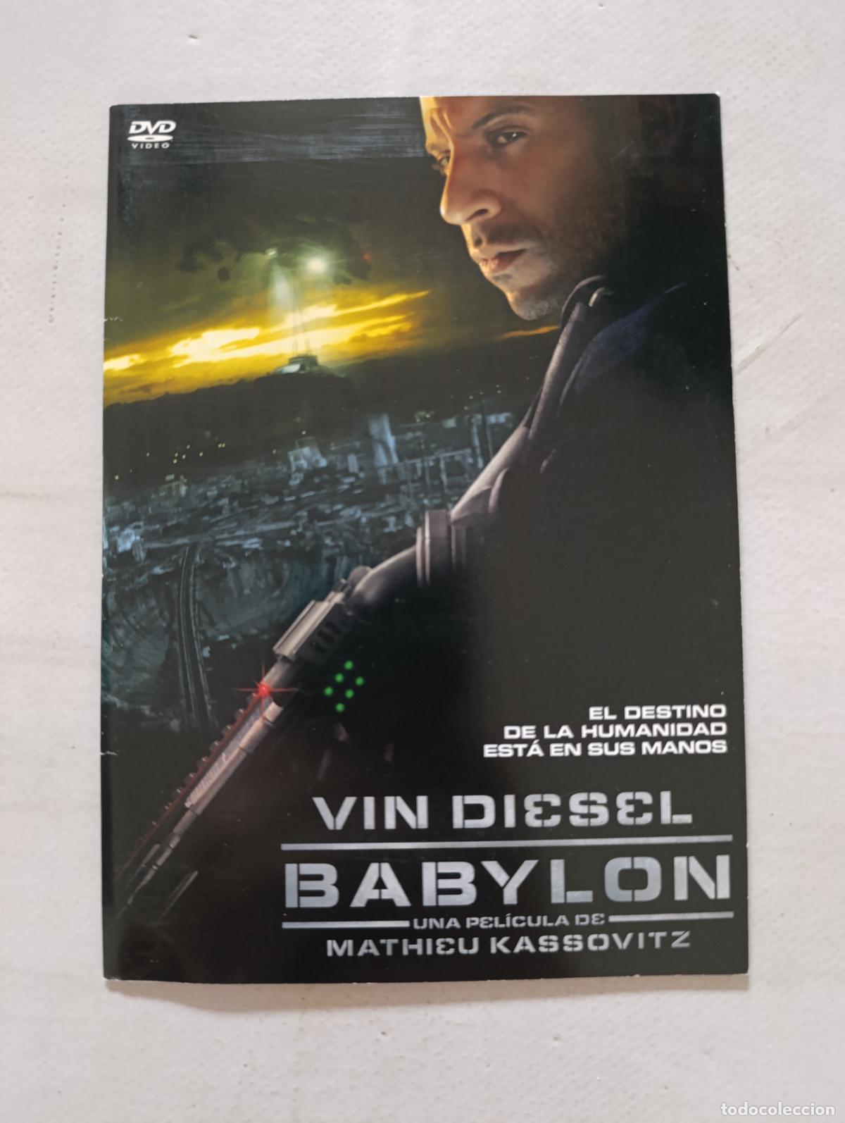 Cine: DVD BABYLON - VIN DIESEL - FUNDA FINA CARTON (HV)