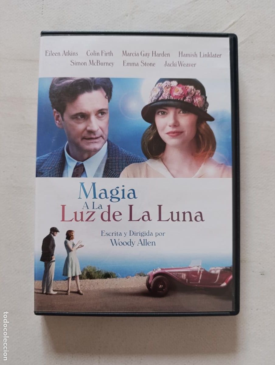 Cine: DVD MAGIA A LA LUZ DE LA LUNA - WOODY ALLEN - EMMA STONE (HV1w)