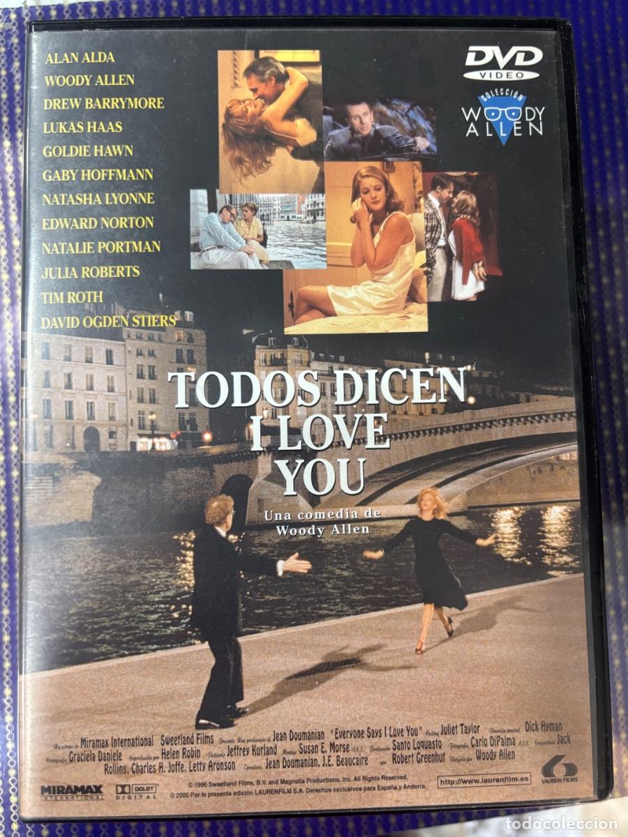 Cine: Todos dicen i love you dvd (Pelicula dvd)