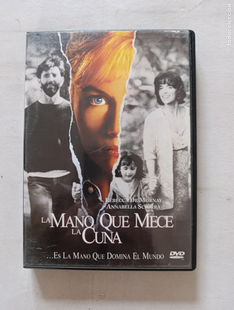 Cine: DVD LA MANO QUE MECE LA CUNA - REBECCA DE MORNAY (D5)