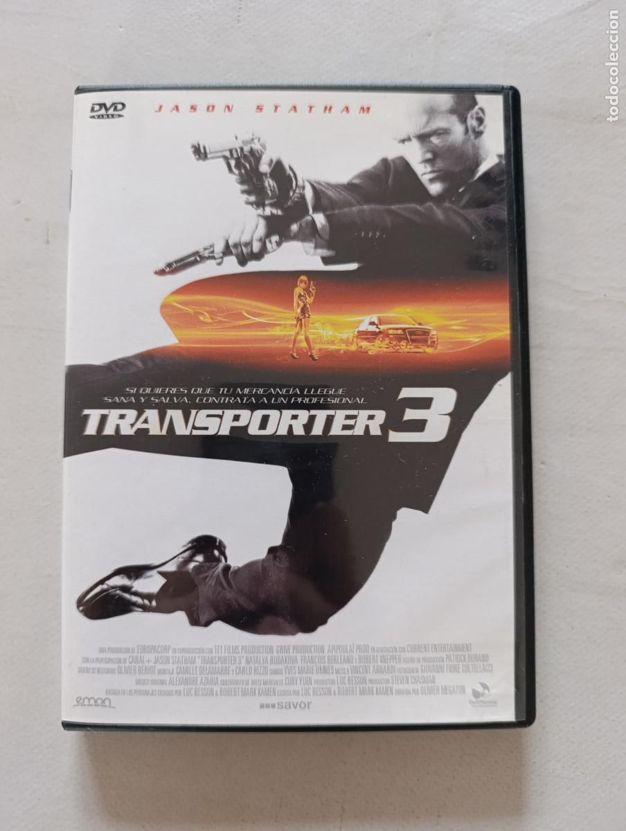 Cine: DVD TRANSPORTER 3 - JASON STATHAM (P5)