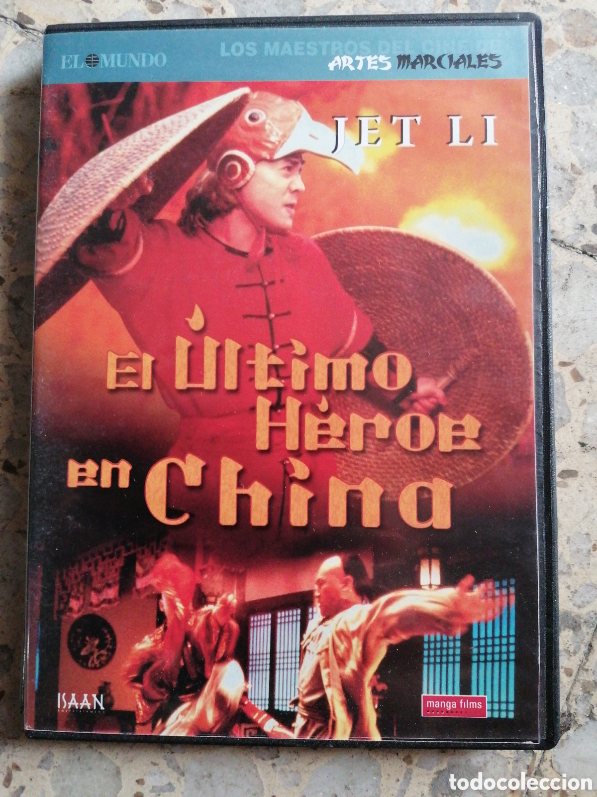 Cinema: DVD EL ULTIMO HEROE EN CHINA COLECCION ARTES MARCIALES DEL MUNDO JET LI CAJA FINA SLIM