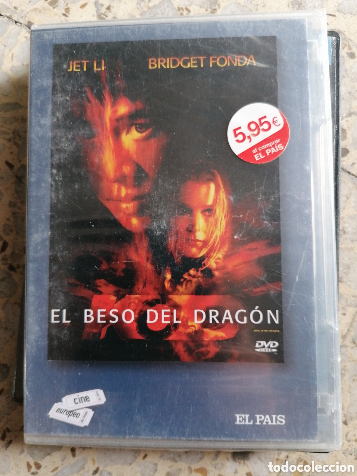 Cine: DVD EL BESO DEL DRAGON JET LI EDICION CINE DEL PAIS CAJA FINA SLIM NUEVA PRECINTADA