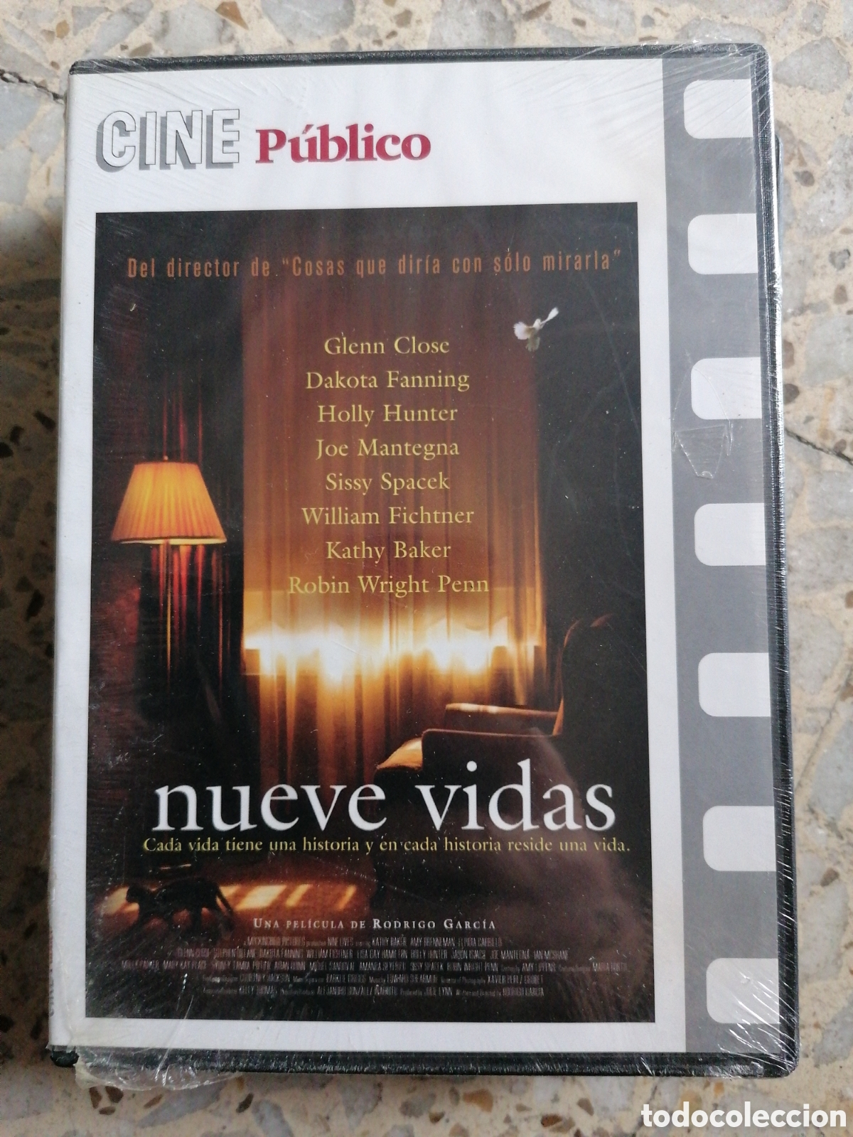 Cine: DVD NUEVE VIDAS GLENN CLOSE NUEVA Y PRECINTADA CINE PUBLICO CAJA FINA SLIM