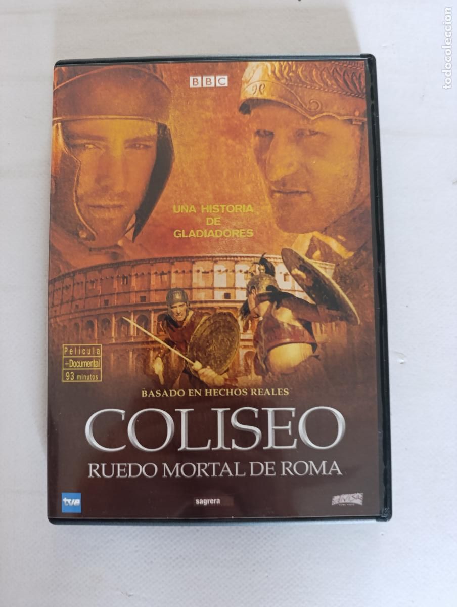 Cine: DVD COLISEO RUEDO MORTAL DE ROMA - BBC (P5)