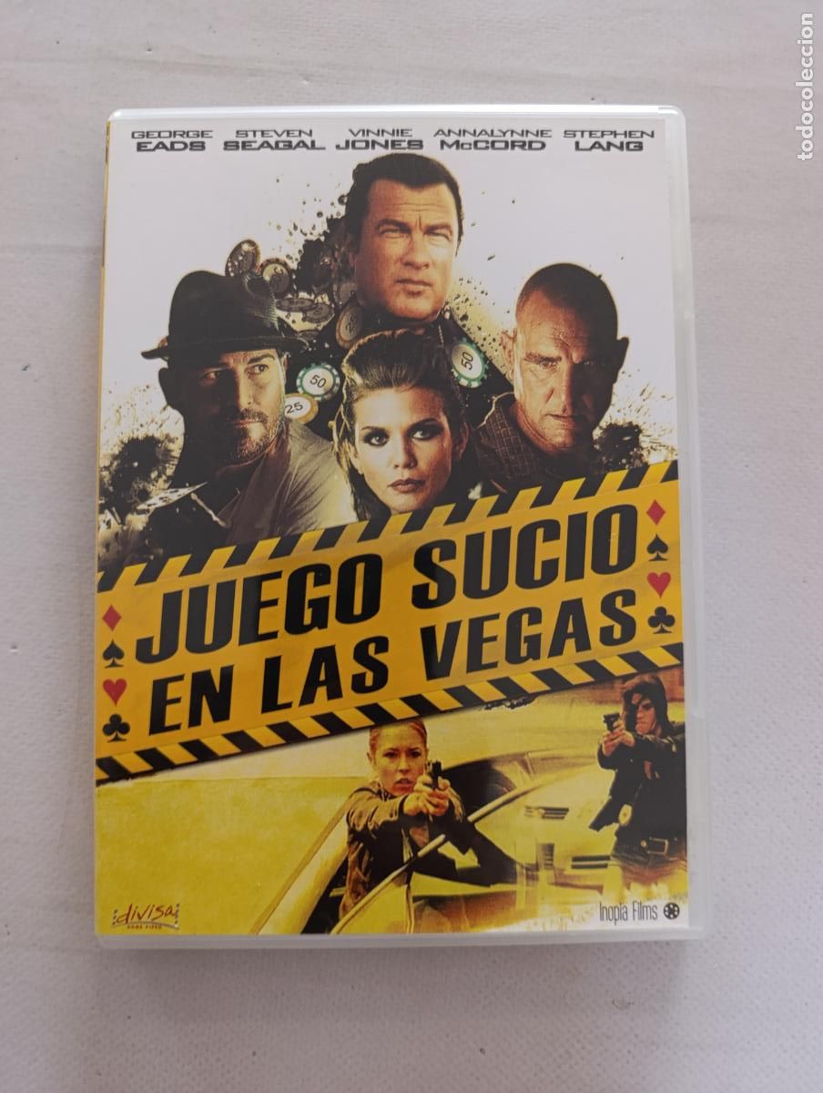 Cine: DVD JUEGO SUCIO EN LAS VEGAS - STEVEN SEAGAL (G6)