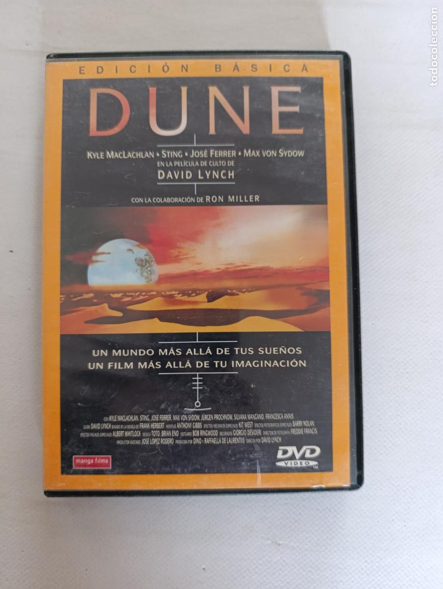 Cine: DVD DUNE - DAVID LYNCH (I6) - Foto 1