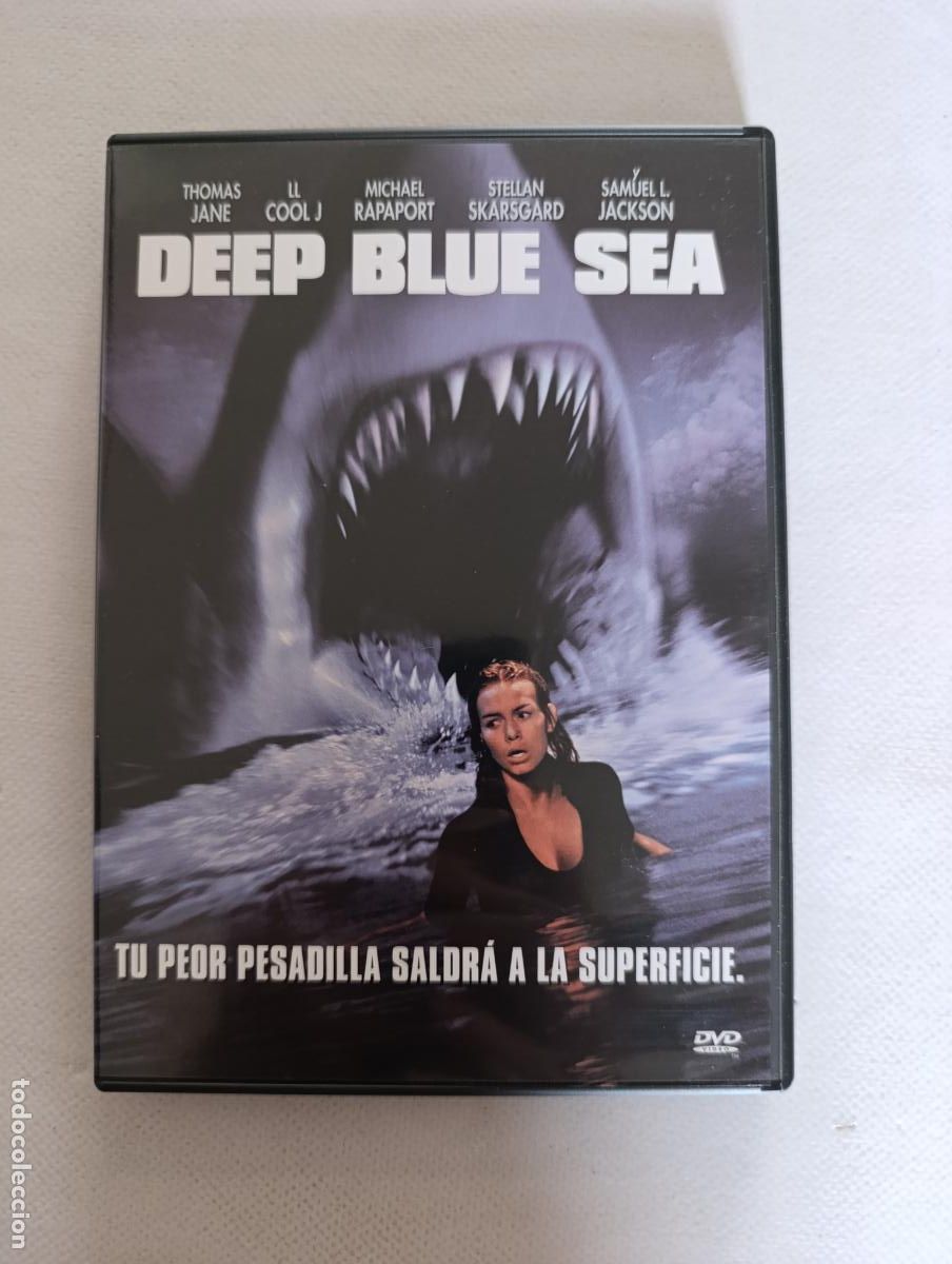 Cine: DVD DEEP BLUE SEA - SAMUEL L. JACKSON (N6)