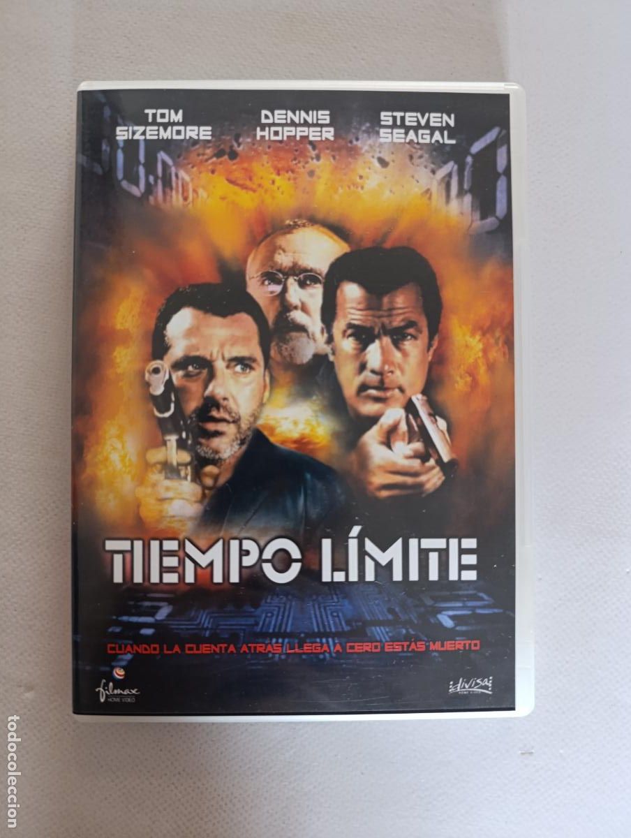 Cine: DVD TIEMPO LIMITE - STEVEN SEAGAL (N6)