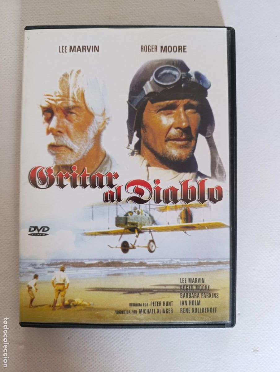 Cine: DVD GRITAR AL DIABLO - LEE MARVIN, ROGER MOORE (O6)
