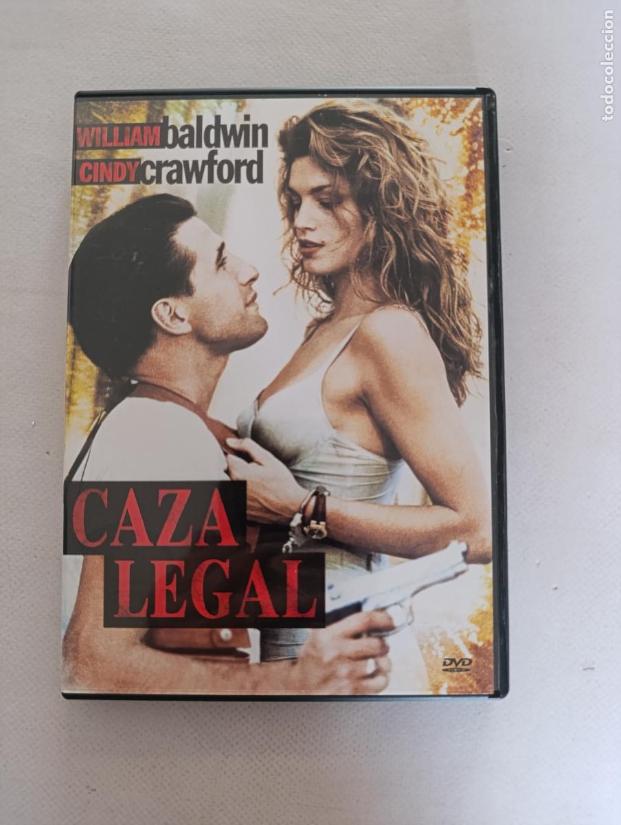 Cine: DVD CAZA LEGAL - WILLIAM BALDWIN, CINDY CRAWFORD (O6w)