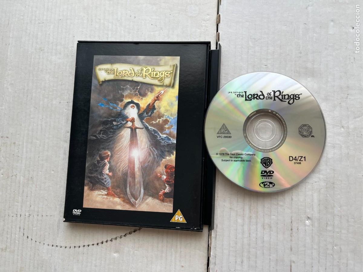 Cine: THE LORD OF THE RINGS CAJA CARTON PLASTICO ESPECIAL - KREATEN DVD PELICULA