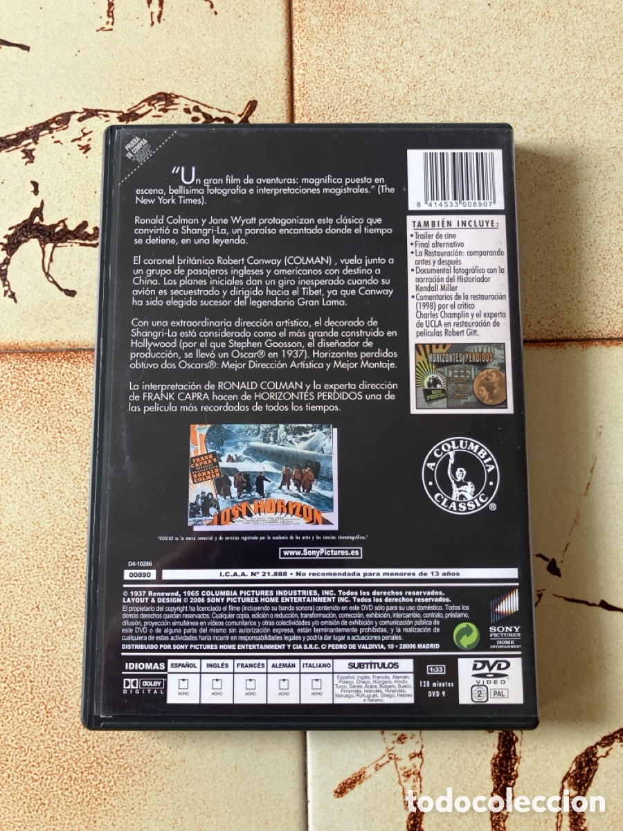 Cine: Horizontes Perdidos / DVD / Frank Capra - Foto 2
