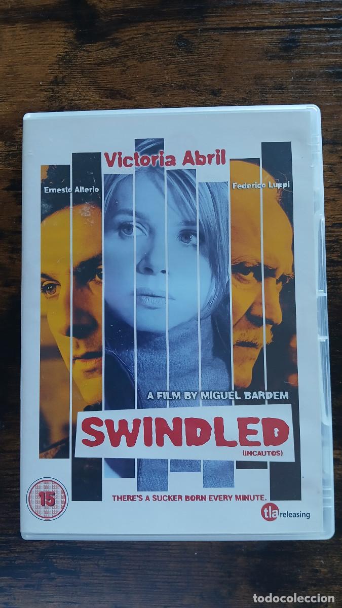 Cine: DVD Swindled Victoria Abril, pelicula de Miguel Bardem VO Ingles con subtitulos en Castellano
